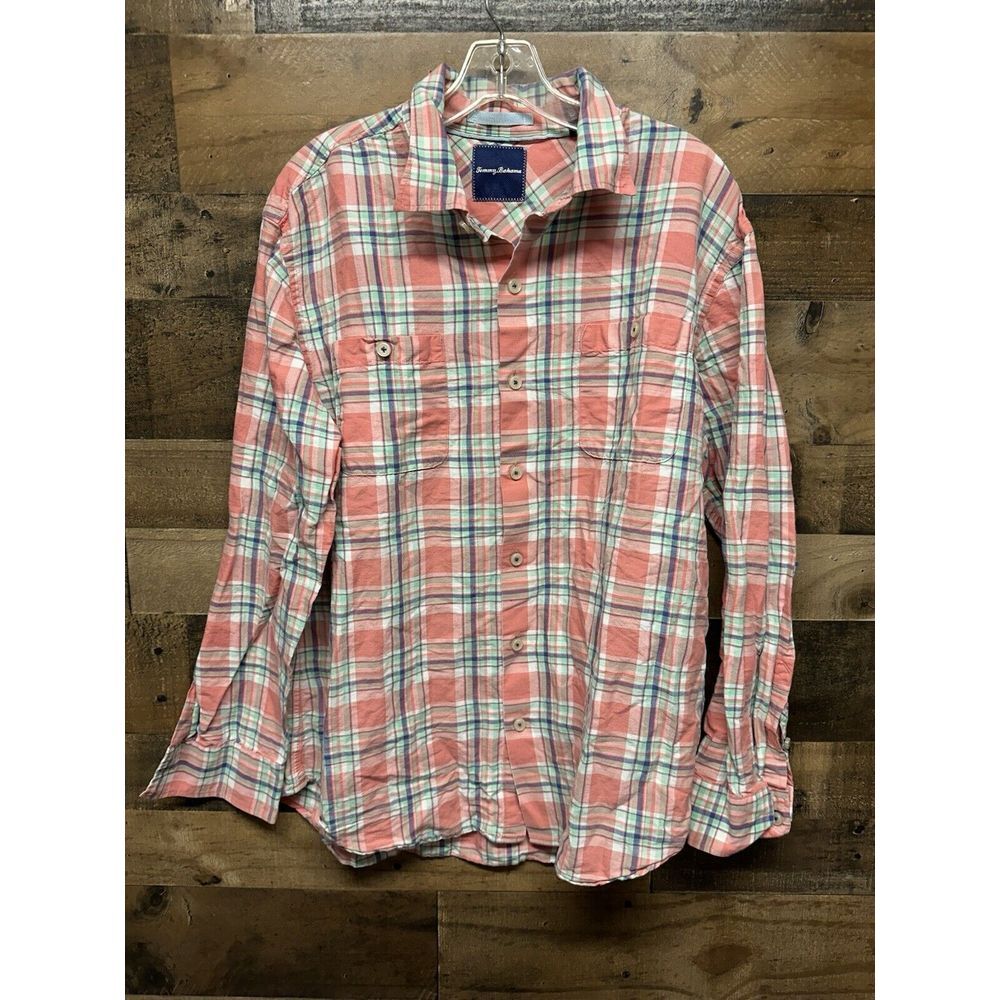 Tommy Bahama Men's Long Sleeve Button Up Size Large